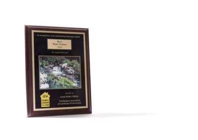 Greenhaven Landscapes Best Water Feature 2018 Award from Clark County Utilities Home & Garden IDEA Fair