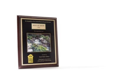 Greenhaven Landscapes Best Design 2018 Award from Clark County Utilities Home & Garden IDEA Fair