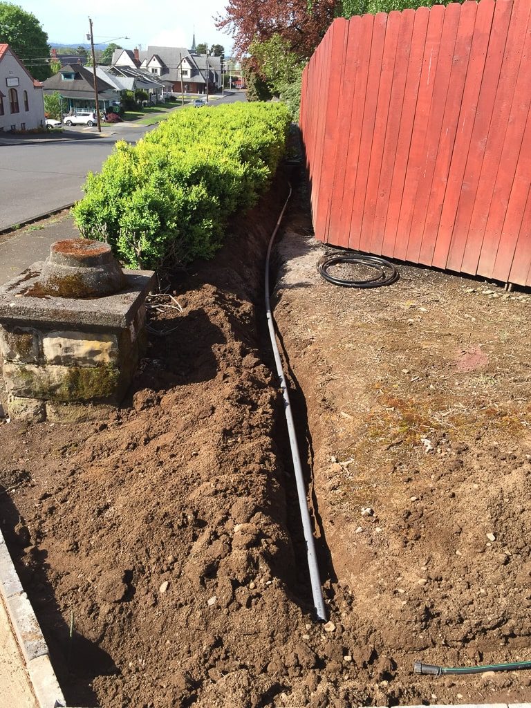 A Greenhaven Landscapes-designed Vancouver WA installation for irrigation and watering system