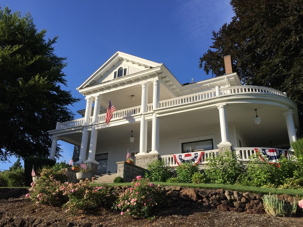 Greenhaven Landscapes design work at a historic home in Vancouver WA