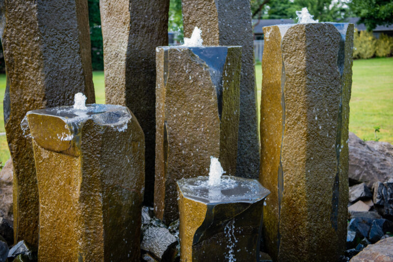 Bubblers for Small Yard Appeal