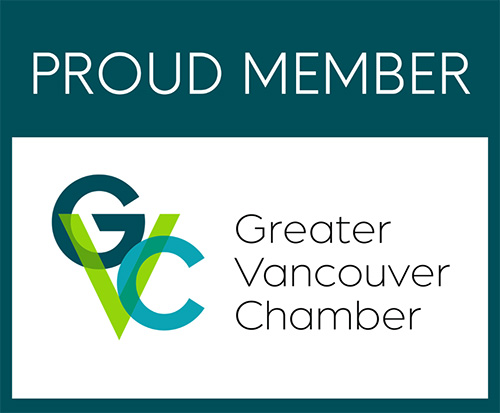 Proud member of Greater Vancouver Chamber