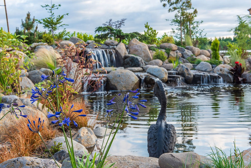 Custom Water Feature by Greenhaven Landscapes