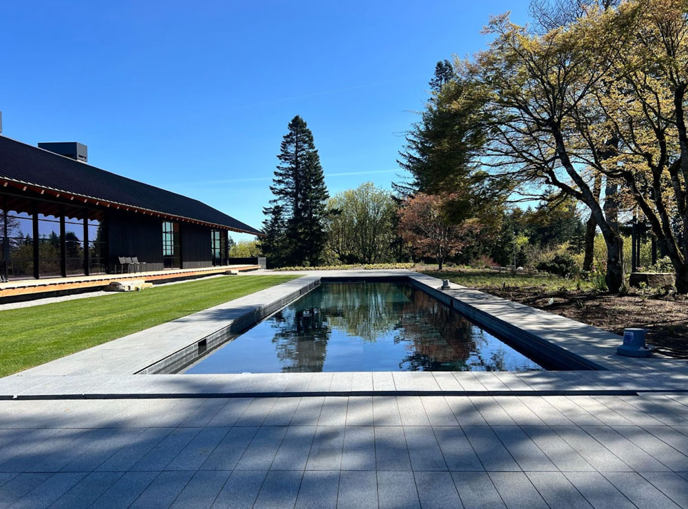Water's Edge Pools & Spas salt water pool