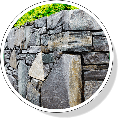 example of slate materials from Greenhaven Landscapes